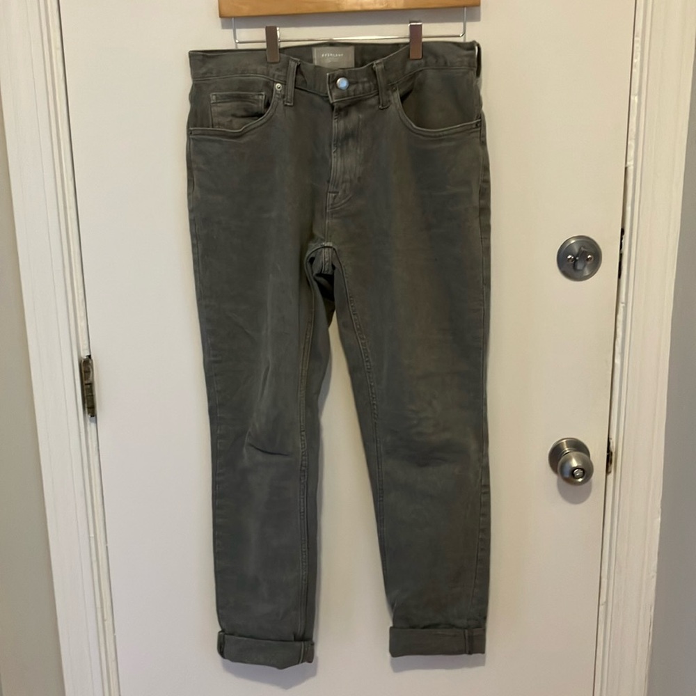 Everlane The Organic Cotton Slim-Fit Jean Sage 31x32